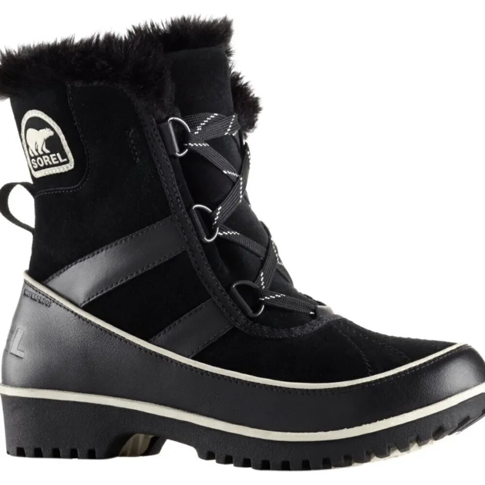 SOREL Tivoli II Black Ankle Waterproof Winter Boots US 7 - Picture 7 of 7